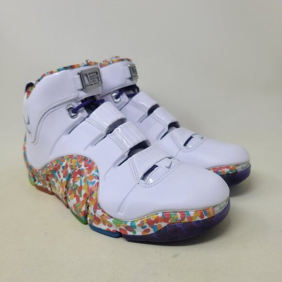 Nike Zoom LeBron 4 2024 Fruity Pebbles Men\'s Size 10 DQ9310-100 main image 8